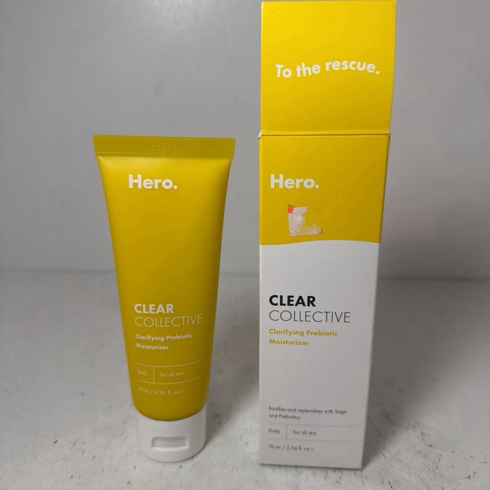 Hero. Clear Collective Clarifying Prebiotic Moisturizer 2.36 fl oz READ!